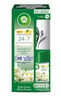 AIR WICK WHITE FLOWERS AUTOMĀTISKĀ GAISA ATSVAIDZINĀTĀJA KOMPLEKTS, 250ML