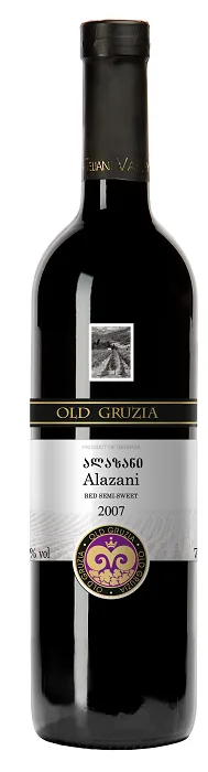 Красное вино Teliani Old Georgia Alazani Valley, полусладкое, 12%, 0,75 л