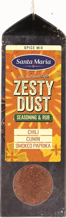 ZESTY DUST GARŠVIELU MAISĪJUMS & MARINĀDE 545G, SANTA MARIA