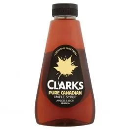 KĻAVU SĪRUPS AMBER&RICH GRADE A 500ML CLARKS