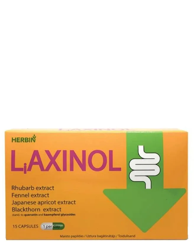 Liaxinol kapsulas, 15 gb.