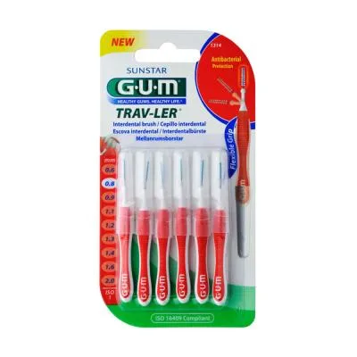 Gum Trav-Ler starpzobu birste 0,8 mm N6