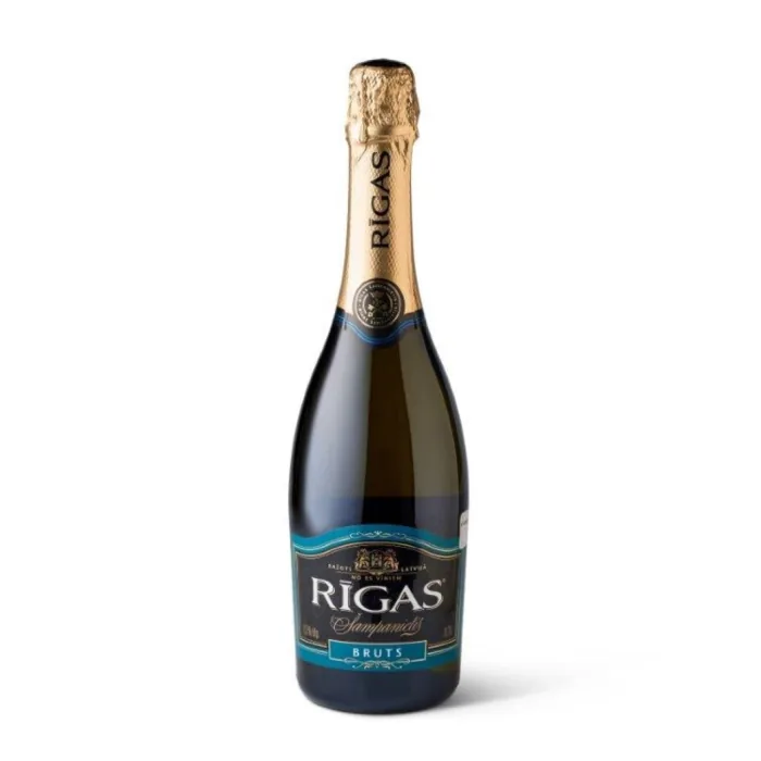 Dzirkstošais vīns Rīgas Šampanietis Bruts 11,5% 0,75 l