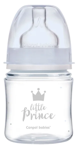 Canpol Babies Anti-Colic PP Easy start royal baby blue pudelīte, 120 ml