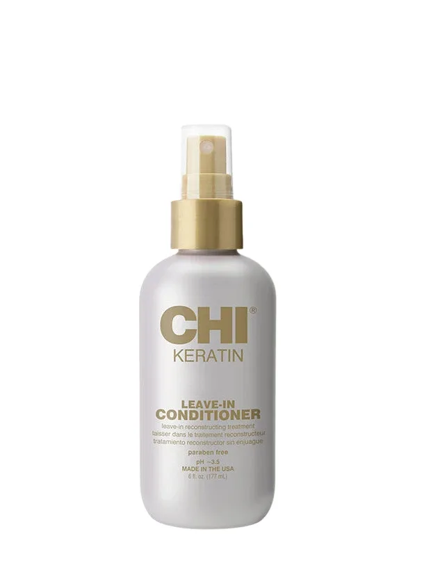 Chi Keratin Leave-In Conditioner neizskalojams kondicionieris, 177 ml