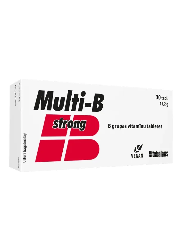 Multi B Strong, 30 tabletes