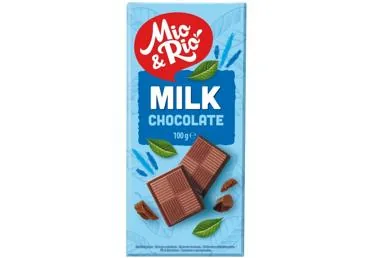 PIENA ŠOKOLĀDE MIO&RIO 100G