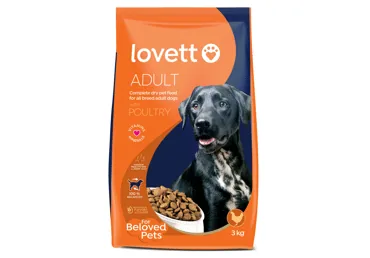 SAUSĀ SUŅU BARĪBA LOVETT  LIELLOPU-MĀJPUTNU 3KG