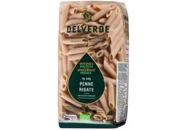 BIO MAKARONI DELVERDE PENNE RIGATE 500G