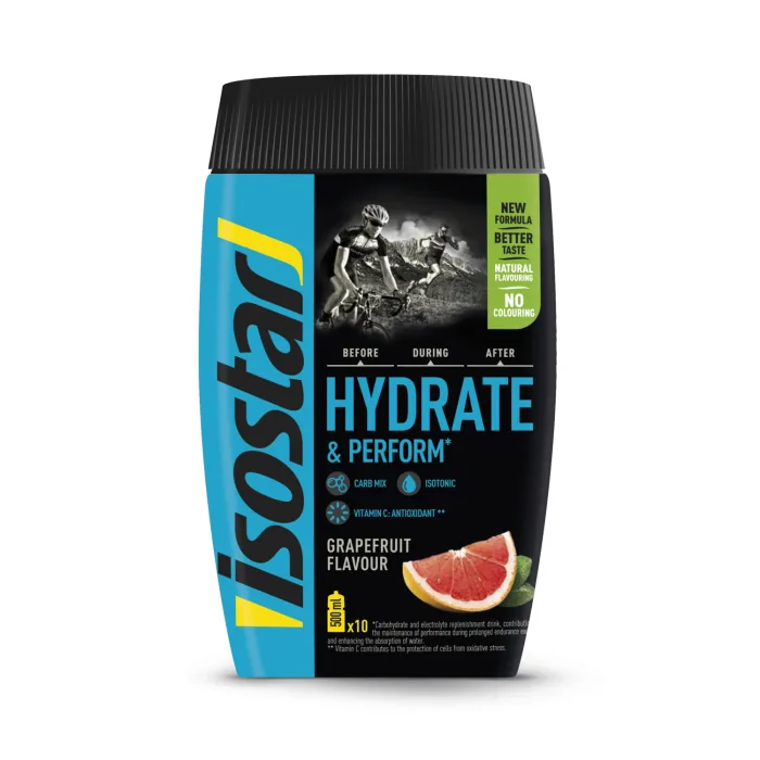 PULVERIS ISOSTAR HYDRATE & PERFORM GREIPFRŪTU 400G