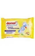 DOMOL CITRUS UNIVERSĀLAS MITRĀS SALVETES TĪRĪŠANAI, 50GAB.
