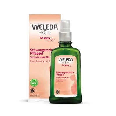 Weleda Mama masāžas eļļa pret strijām 100 ml