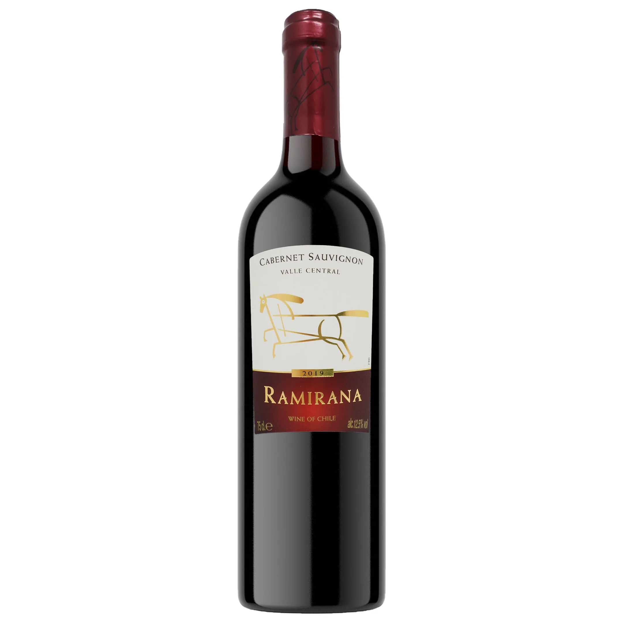 Красное вино Ramirana Cabernet Sauvignon, сухое, 13,5%, 0,75 л