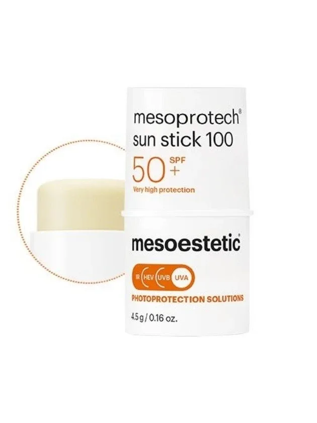 Mesoestetic Mesoprotech zīmulis jutīgo zonu aizsardzībai SPF50+, 4,5 g