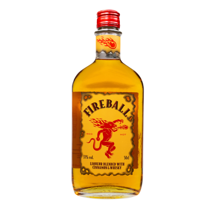 VISKIJA LIĶIERIS FIREBALL 33% 0,5L