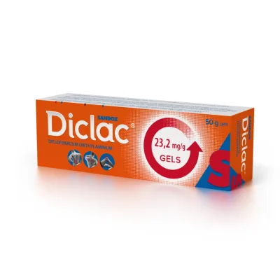 Diclac 23,2 mg/G gels 50 g