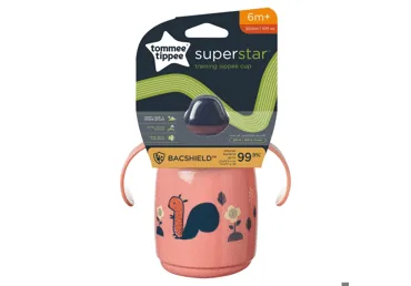 MĀCĪBU KRŪZE TOMMEE TIPPEE 7M+ 300ML ROZA