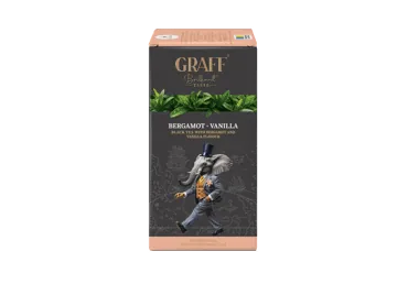 MELNĀ TĒJA GRAFF BERGAMOT&VAN. 20X1,5G