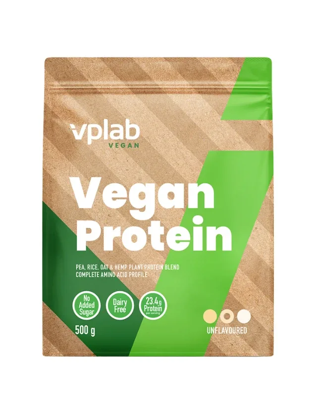 Веганский протеин VPLAB без вкуса, 500 г