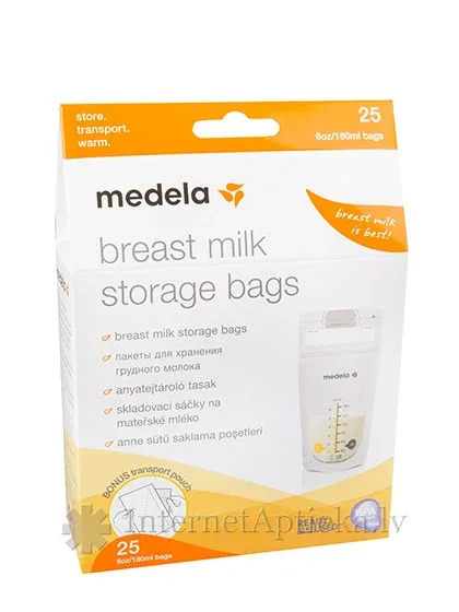 Medela piena savākšanas maisiņi pump&save, 25 gb.