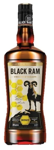 Ром Black Ram Honey Mixed 35%, 1 л