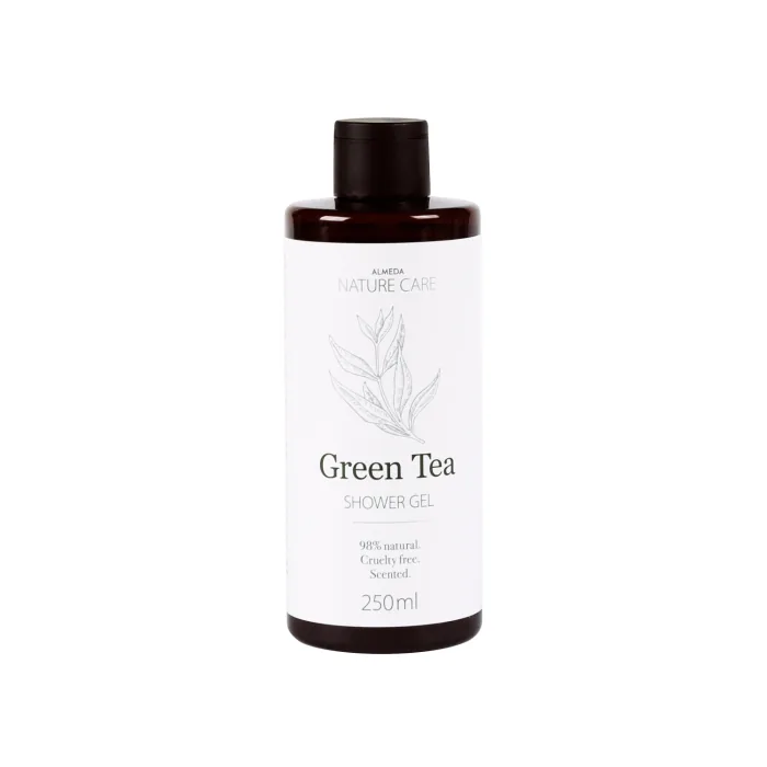 DUŠAS ŽELEJA ALMEDA NATURE CARE AR ZAĻĀS TĒJAS AROMĀTU 250ML