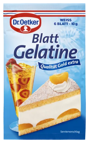 ŽELATĪNA LAPAS DR.OETKER, 10G