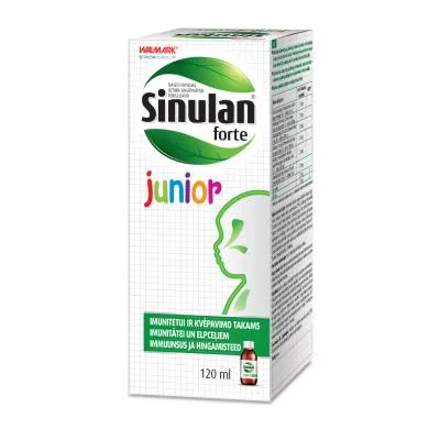 Sinulan Forte Junior sīrups 120 ml