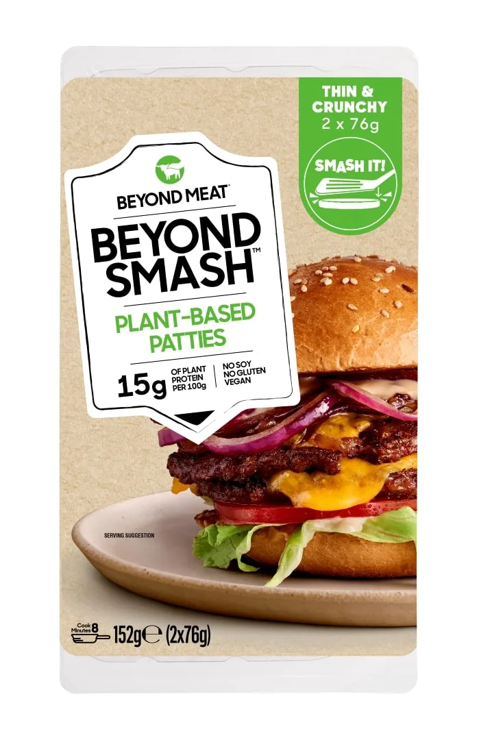 SALDĒTI VEGĀNU BURGERI BEYOND MEAT, 2GAB X 76G