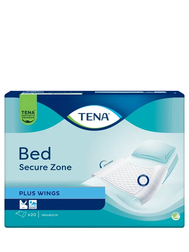 Tena Bed Plus Wings paladziņi 180 x 80 cm, 20 gb.