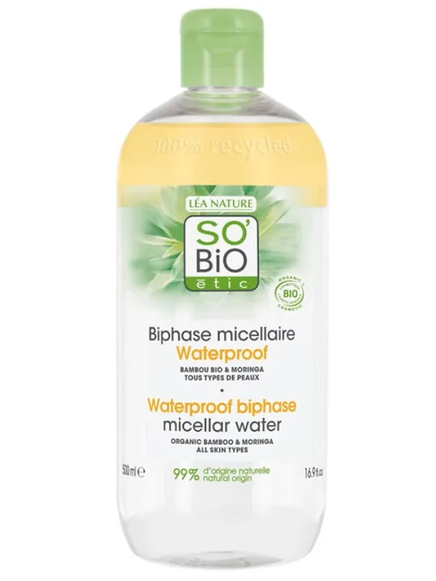 So BIO divfāzu micelārais ūdens, 500 ml