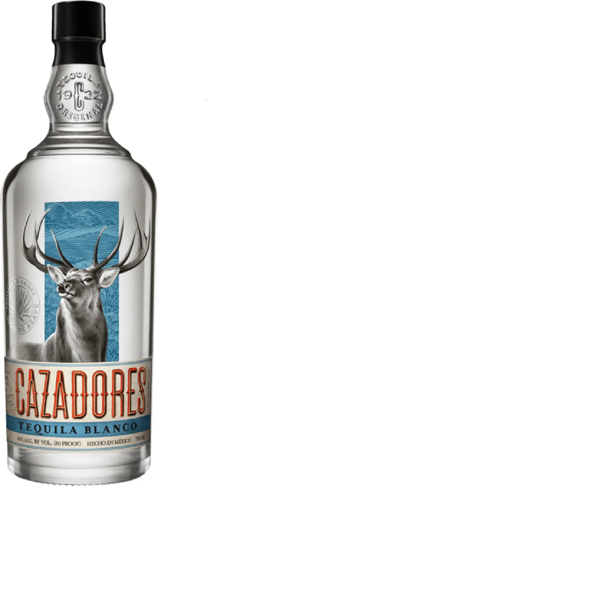 Текила Cazadores Blanco 100% Agave 40%, 0,7 л