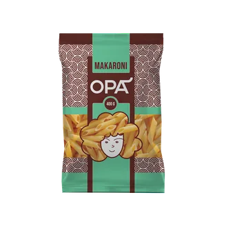 MAKARONI OPĀ PENNE RIGATE 400G