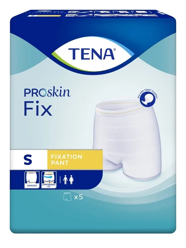 Tena Fix S daudzkārt lietojamas fiksējošās biksītes, 5 gb.