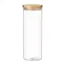 Stikla burka ar koka vāku ambition 1800 ml
