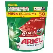 VEĻAS MAZGĀŠANAS KAPSULAS ARIEL EXTRA STAIN REMOVAL 50GAB.