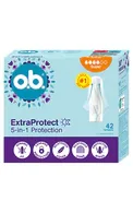 O.B. EXTRAPROTECT SUPER HIGIĒNISKIE TAMPONI, 42GAB.