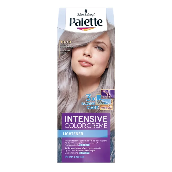 MATU KRĀSA PALETTE ICC 10-19 VĒSI SUDRABA BLONDS