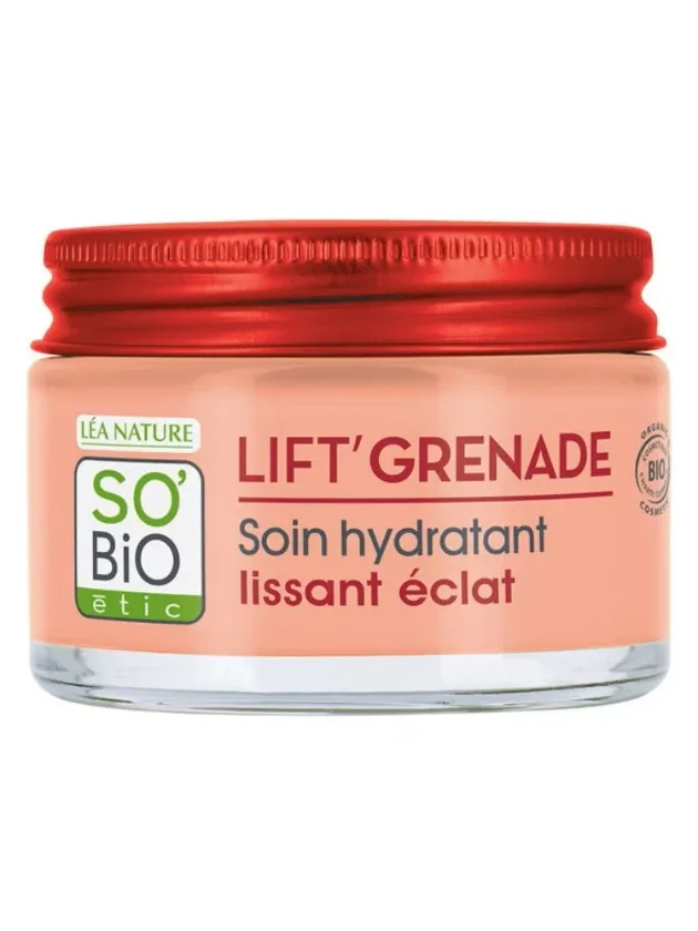 So BIO mitrinošais krēms "gludums un mirdzums", 50 ml