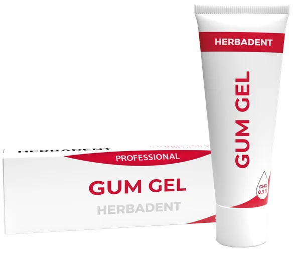 Herbadent Professional CHX Gels smaganām, 25 g
