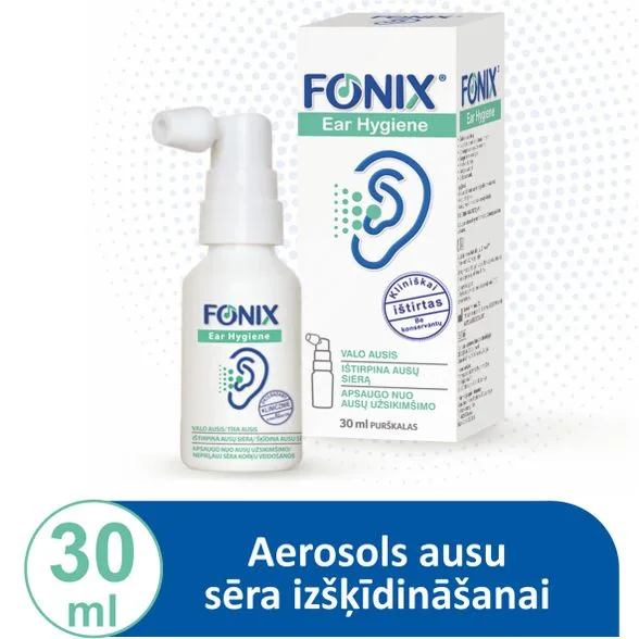 Fonix Ear Hygiene Aerosols, 30 ml