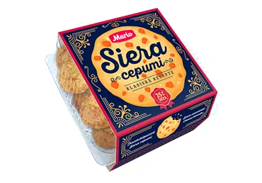 SMILŠU CEPUMI MARIO AR SIERU 250G