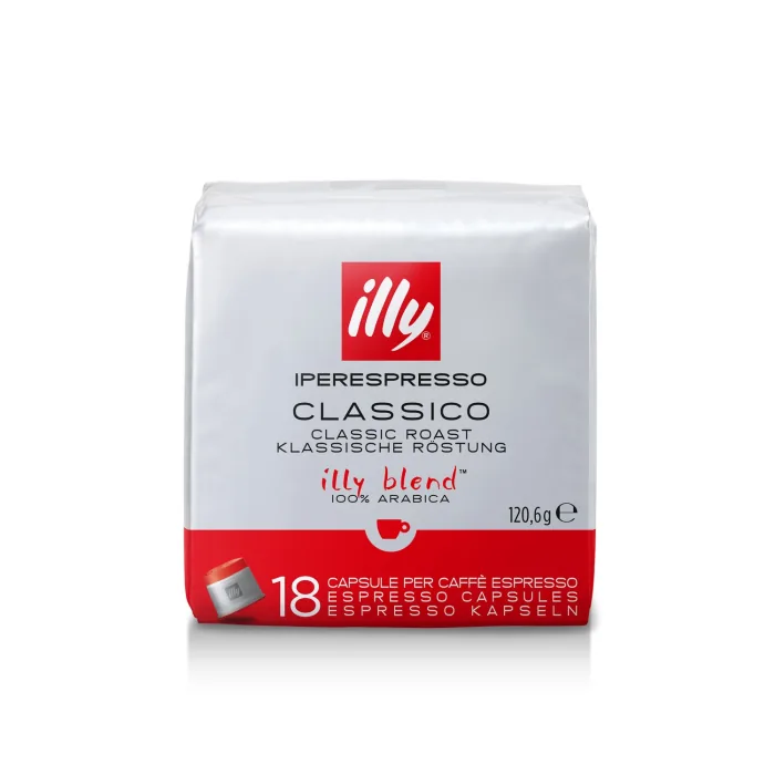 KAFIJAS KAPSULAS ILLY IPER ESPRESSO VIDĒJI GRAUZDĒTAS 18GAB. 121G