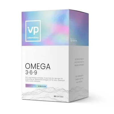 VP Laboratory Omega 3-6-9 mīkstās kapsulas N60