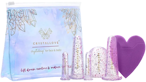 Crystallove Crystalcup Face and body komplekts, 1 gab.