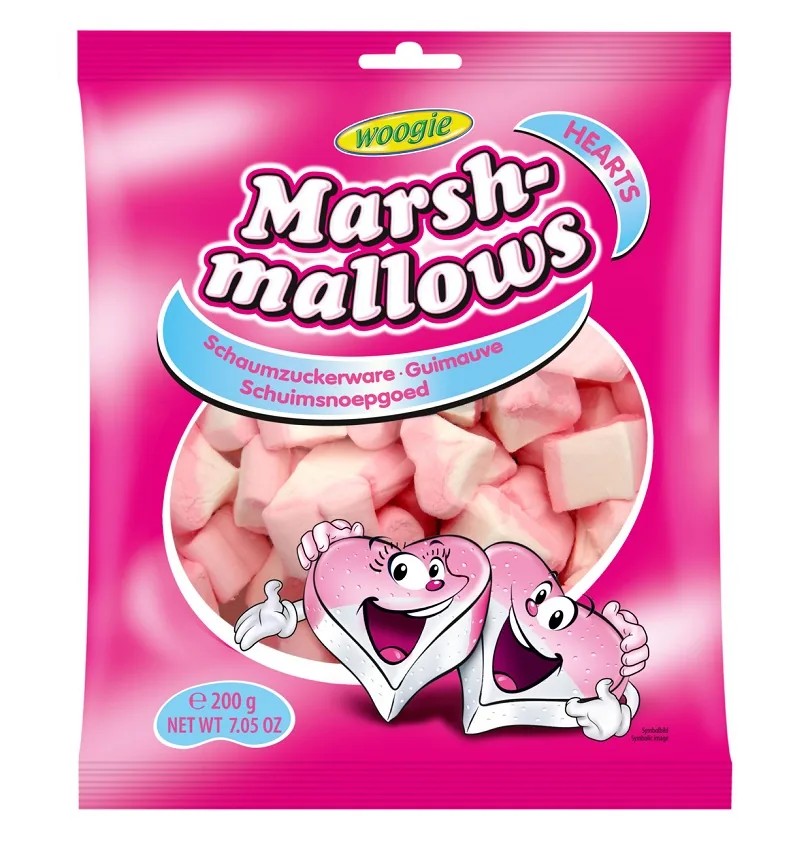 ZEFĪRS WOOGIE MARSHMALLOWS SIRSNIŅAS, 200G
