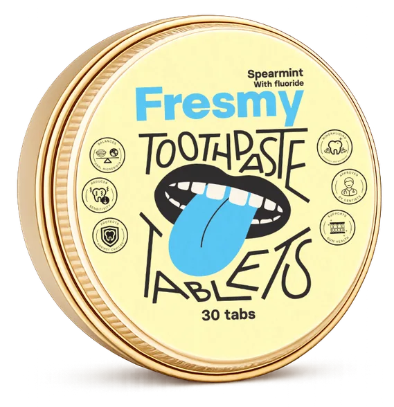 Fresmy Spearmint zobu pastas tabletes, 30 gab.