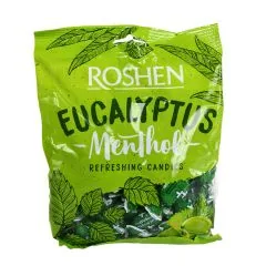 KONFEKTES ROSHEN KARAMELES MENTHOL EUCALYPTUS 200G