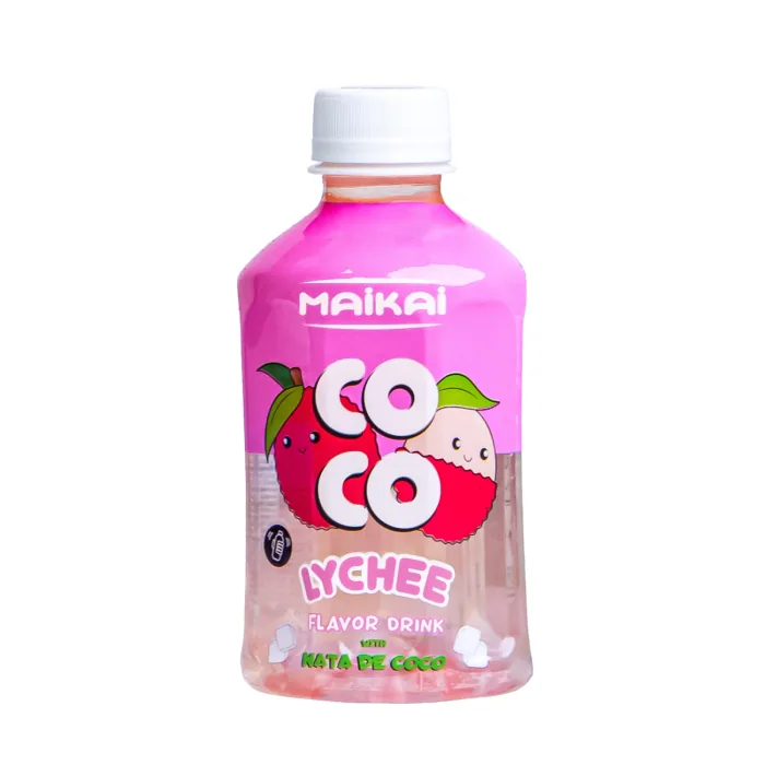 DZĒRIENS MAIKAI LIČĪ SULAS, AR GABALIŅIEM 280ML