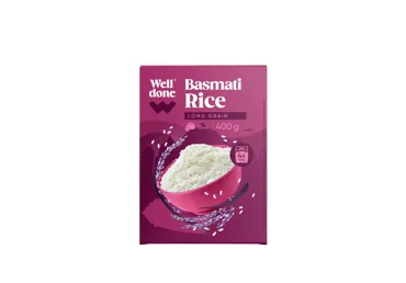 RĪSI BASMATI WELL DONE 4X100G